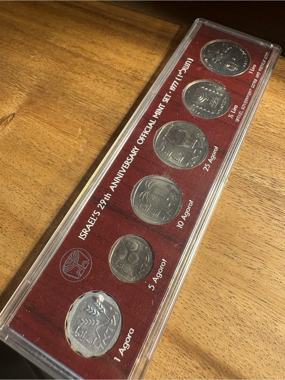 Israel mint 1977